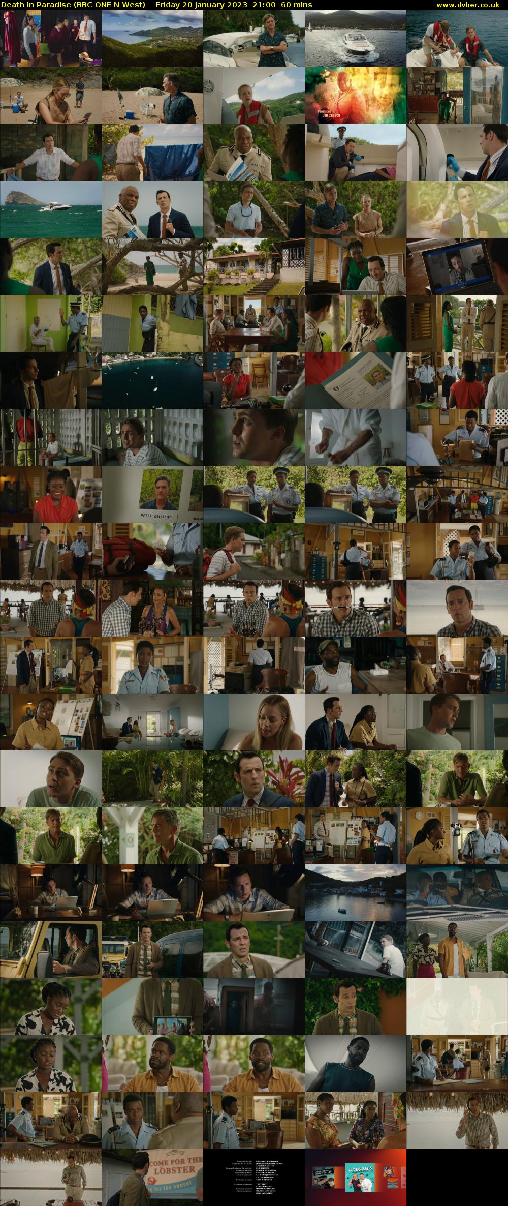 Death in Paradise (BBC ONE N West) Friday 20 January 2023 21:00 - 22:00