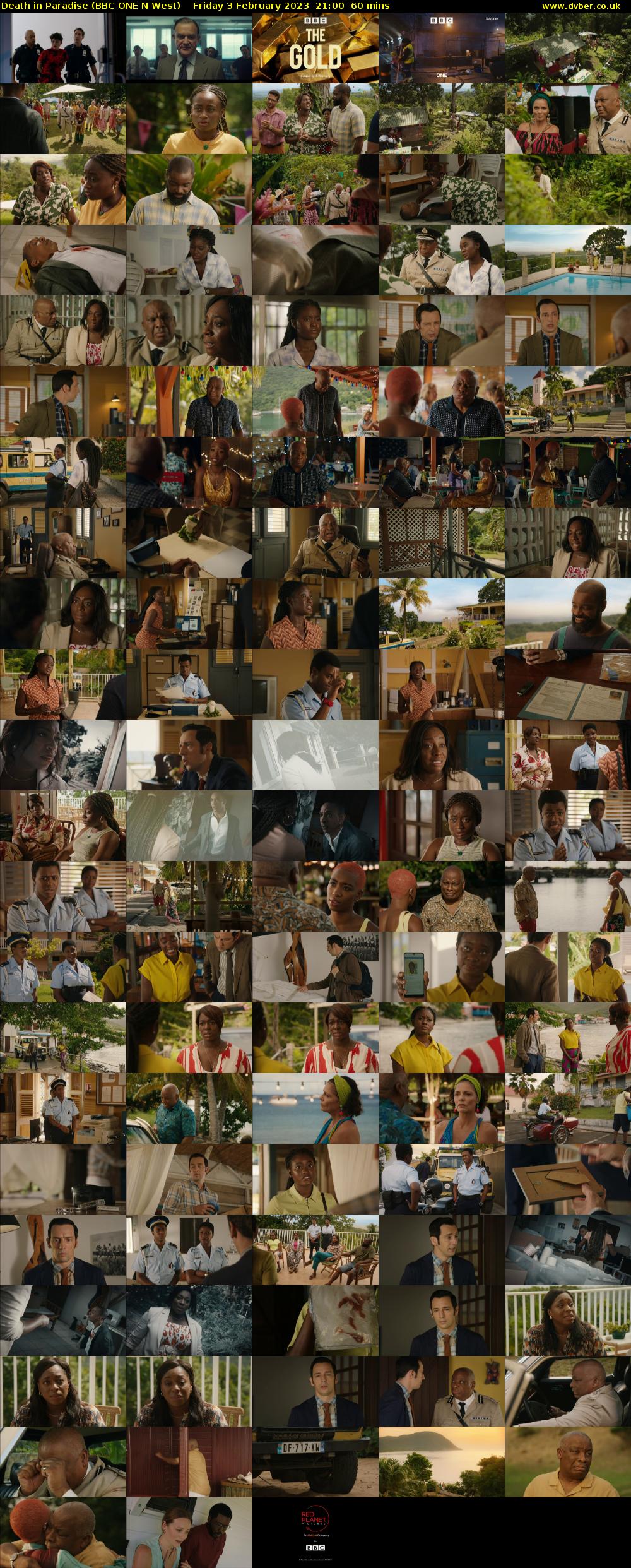 Death in Paradise (BBC ONE N West) Friday 3 February 2023 21:00 - 22:00