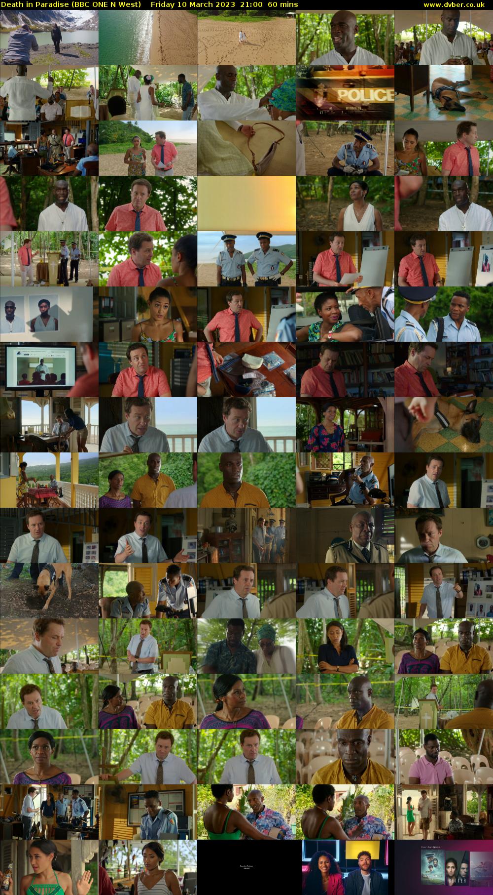 Death in Paradise (BBC ONE N West) Friday 10 March 2023 21:00 - 22:00