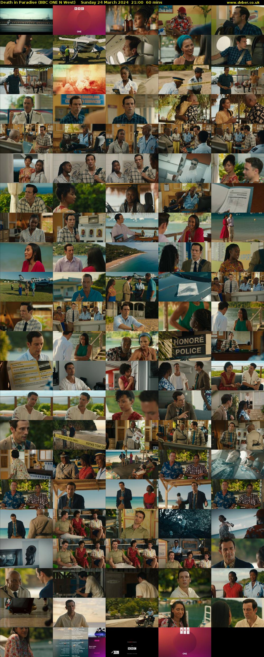 Death in Paradise (BBC ONE N West) Sunday 24 March 2024 21:00 - 22:00