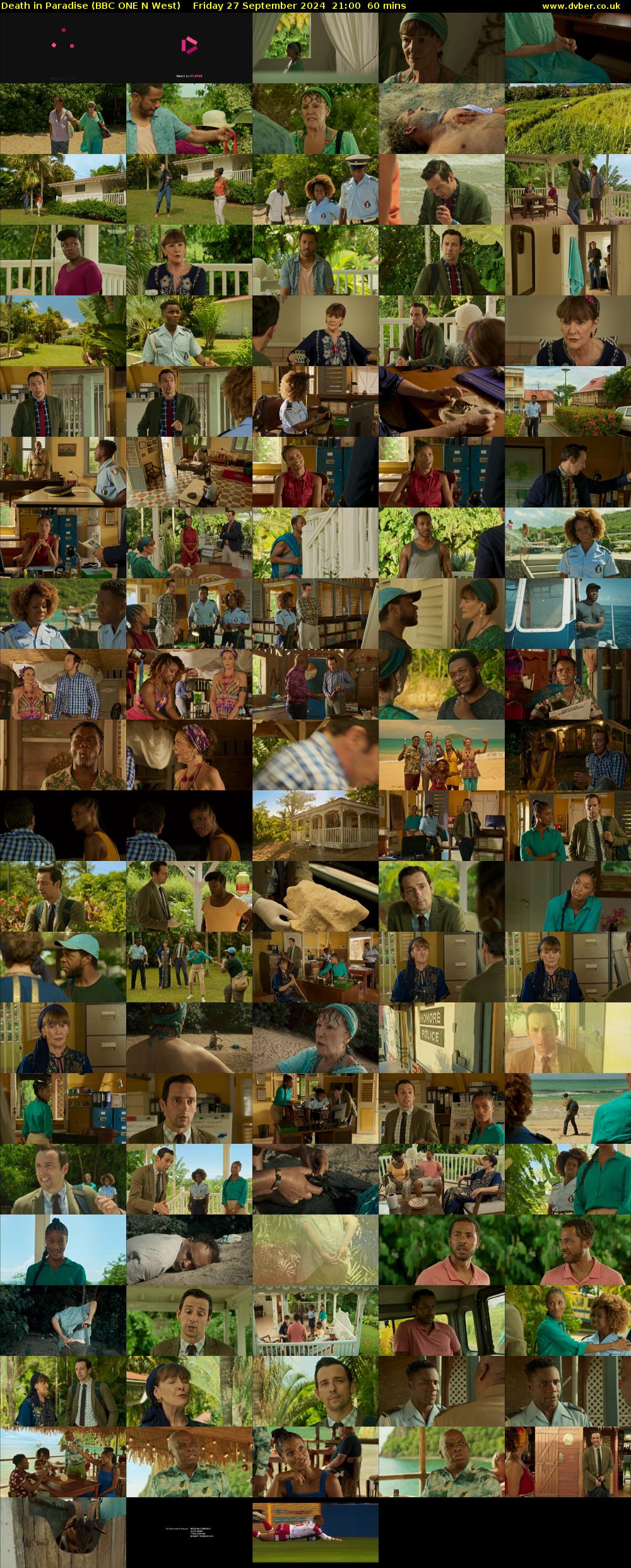 Death in Paradise (BBC ONE N West) Friday 27 September 2024 21:00 - 22:00