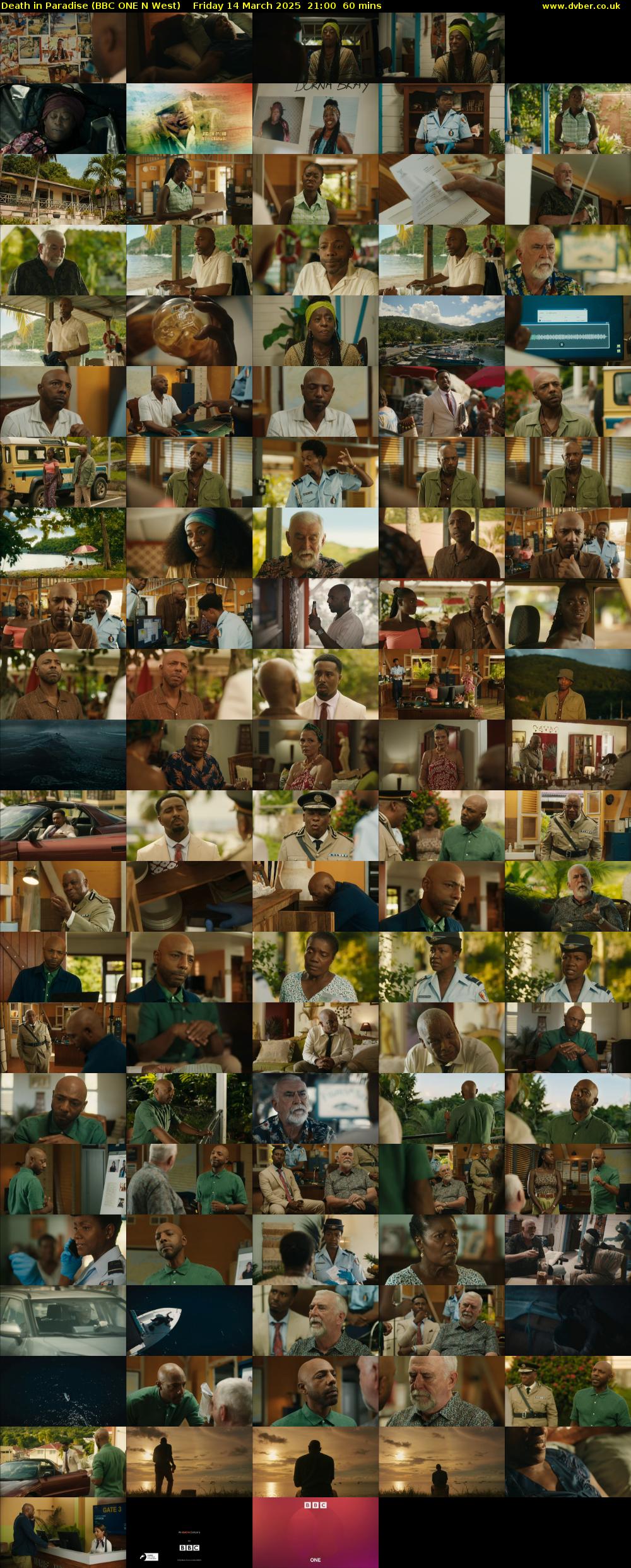 Death in Paradise (BBC ONE N West) Friday 14 March 2025 21:00 - 22:00