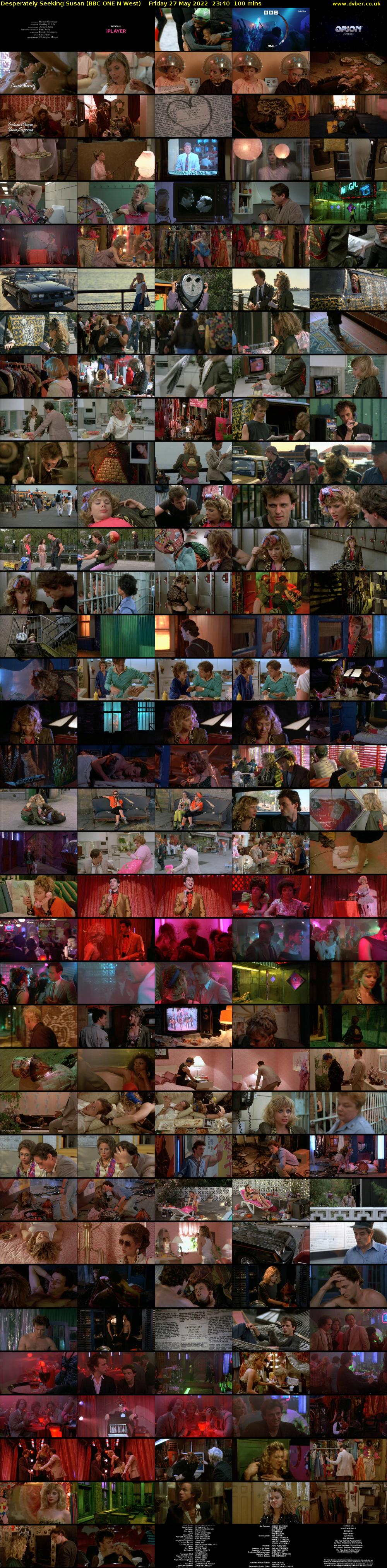 Desperately Seeking Susan (BBC ONE N West) Friday 27 May 2022 23:40 - 01:20