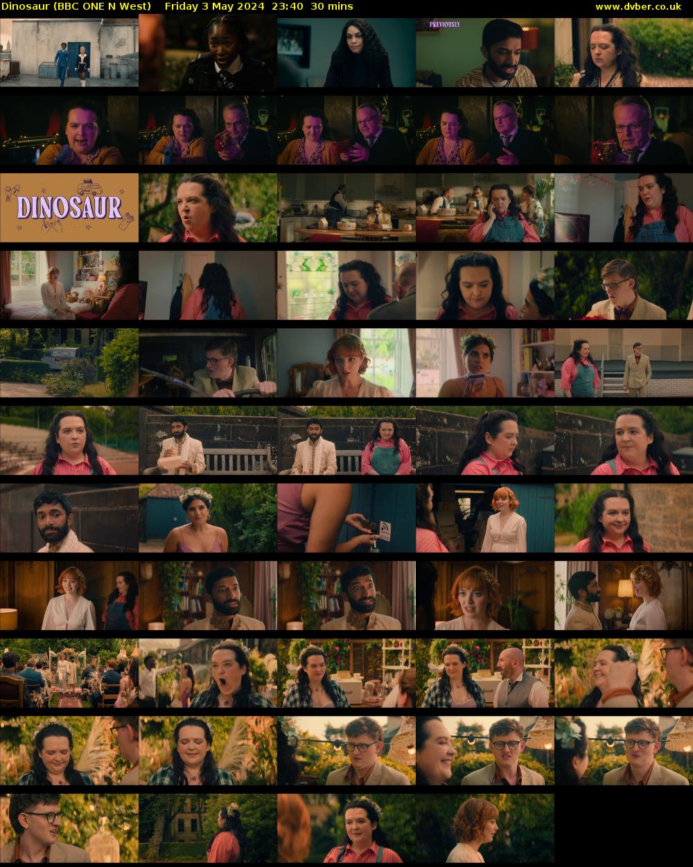 Dinosaur (BBC ONE N West) Friday 3 May 2024 23:40 - 00:10
