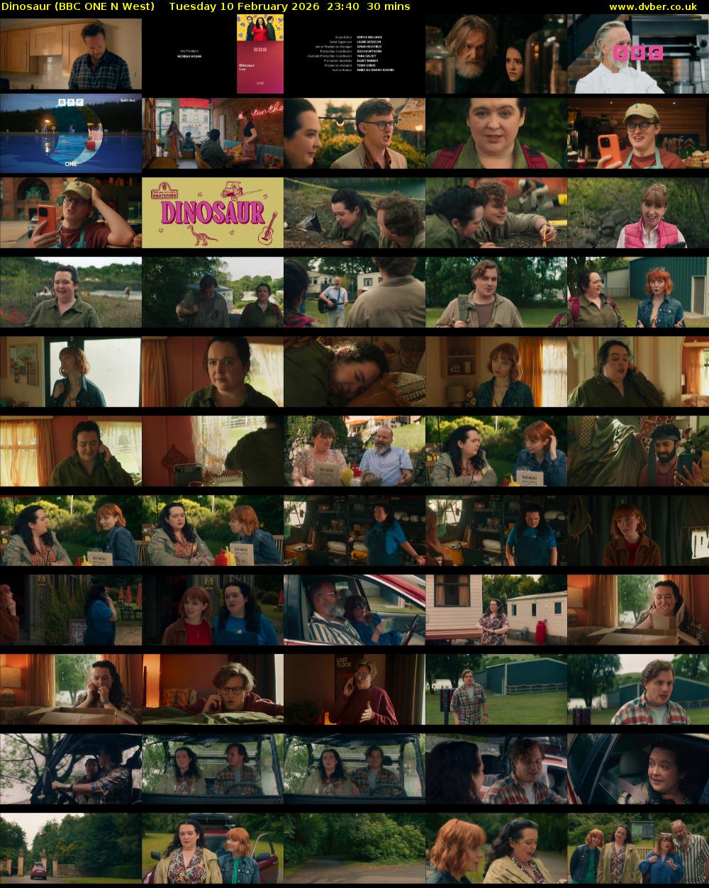 Dinosaur (BBC ONE N West) Tuesday 10 February 2026 23:40 - 00:10