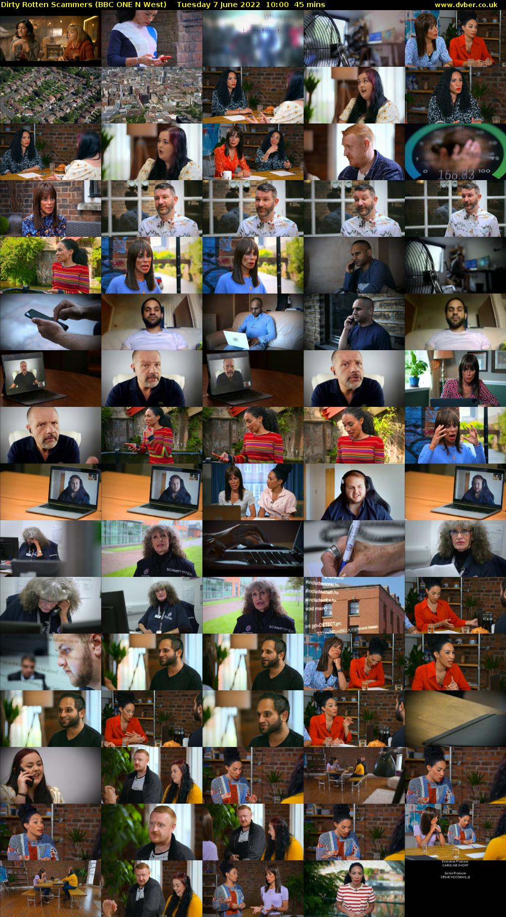 Dirty Rotten Scammers (BBC ONE N West) Tuesday 7 June 2022 10:00 - 10:45