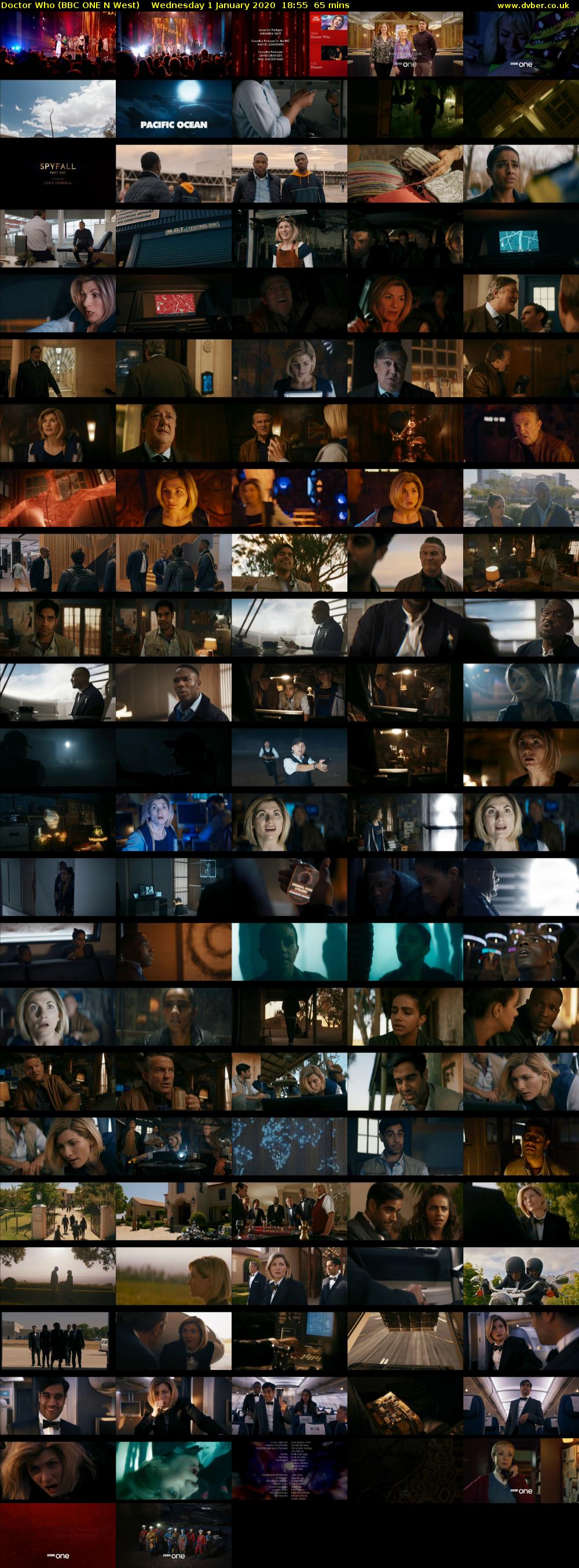 Doctor Who (BBC ONE N West) Wednesday 1 January 2020 18:55 - 20:00