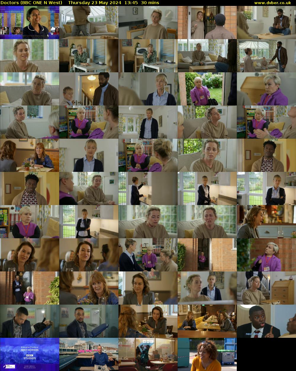 Doctors (BBC ONE N West) Thursday 23 May 2024 13:45 - 14:15