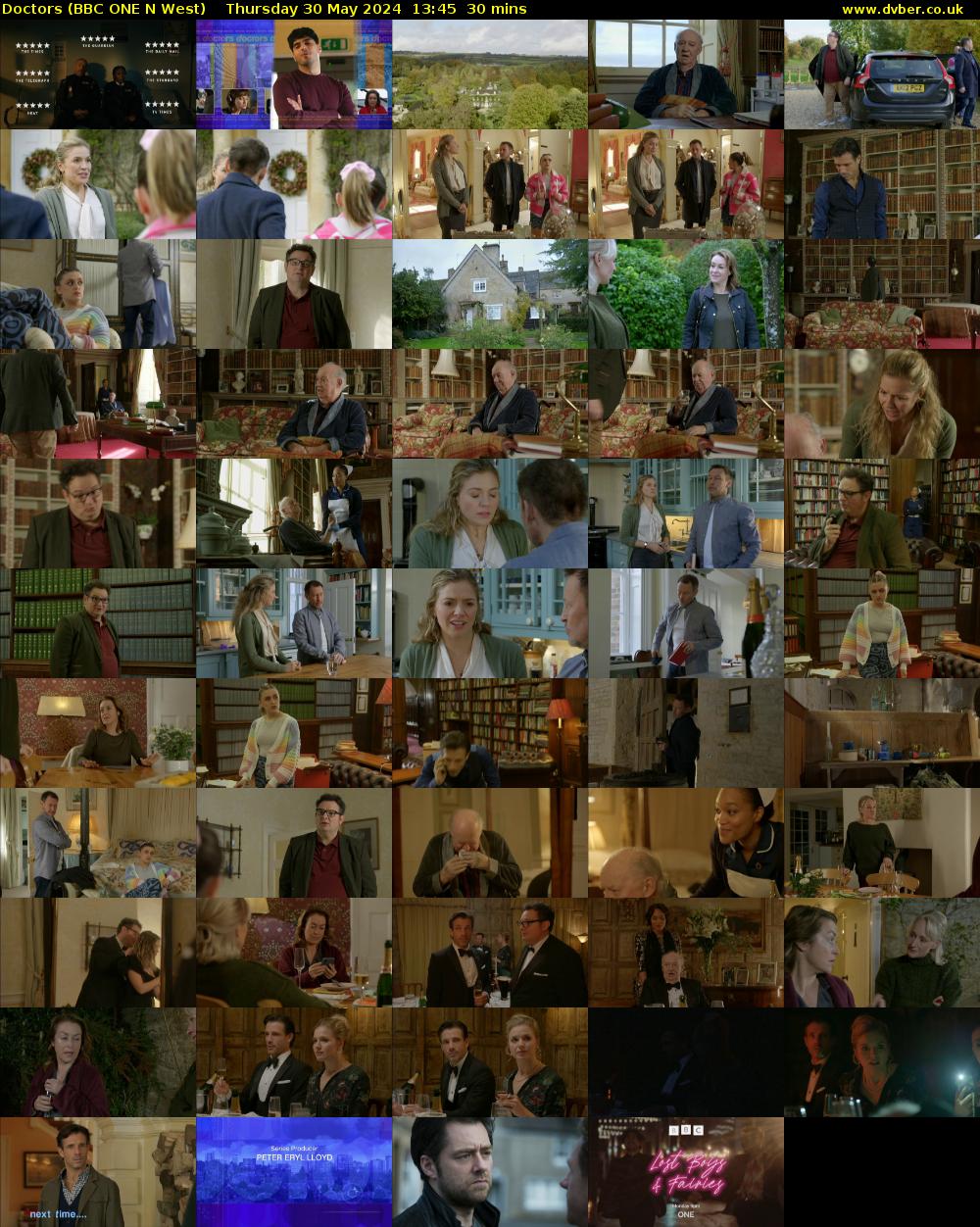 Doctors (BBC ONE N West) Thursday 30 May 2024 13:45 - 14:15