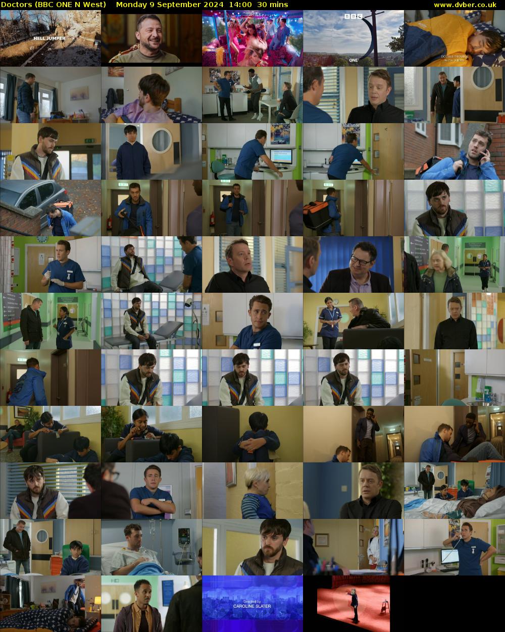 Doctors (BBC ONE N West) Monday 9 September 2024 14:00 - 14:30