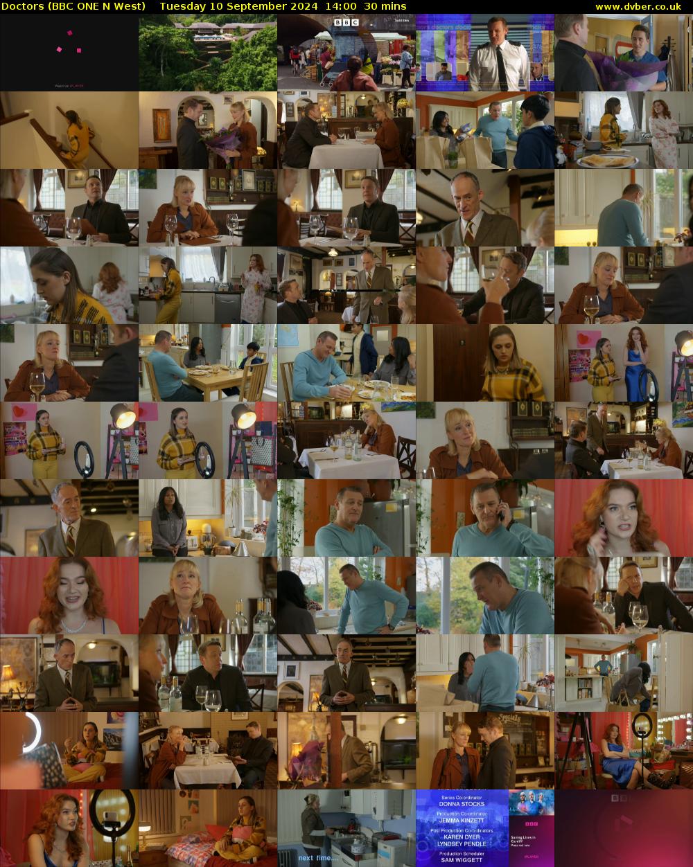 Doctors (BBC ONE N West) Tuesday 10 September 2024 14:00 - 14:30
