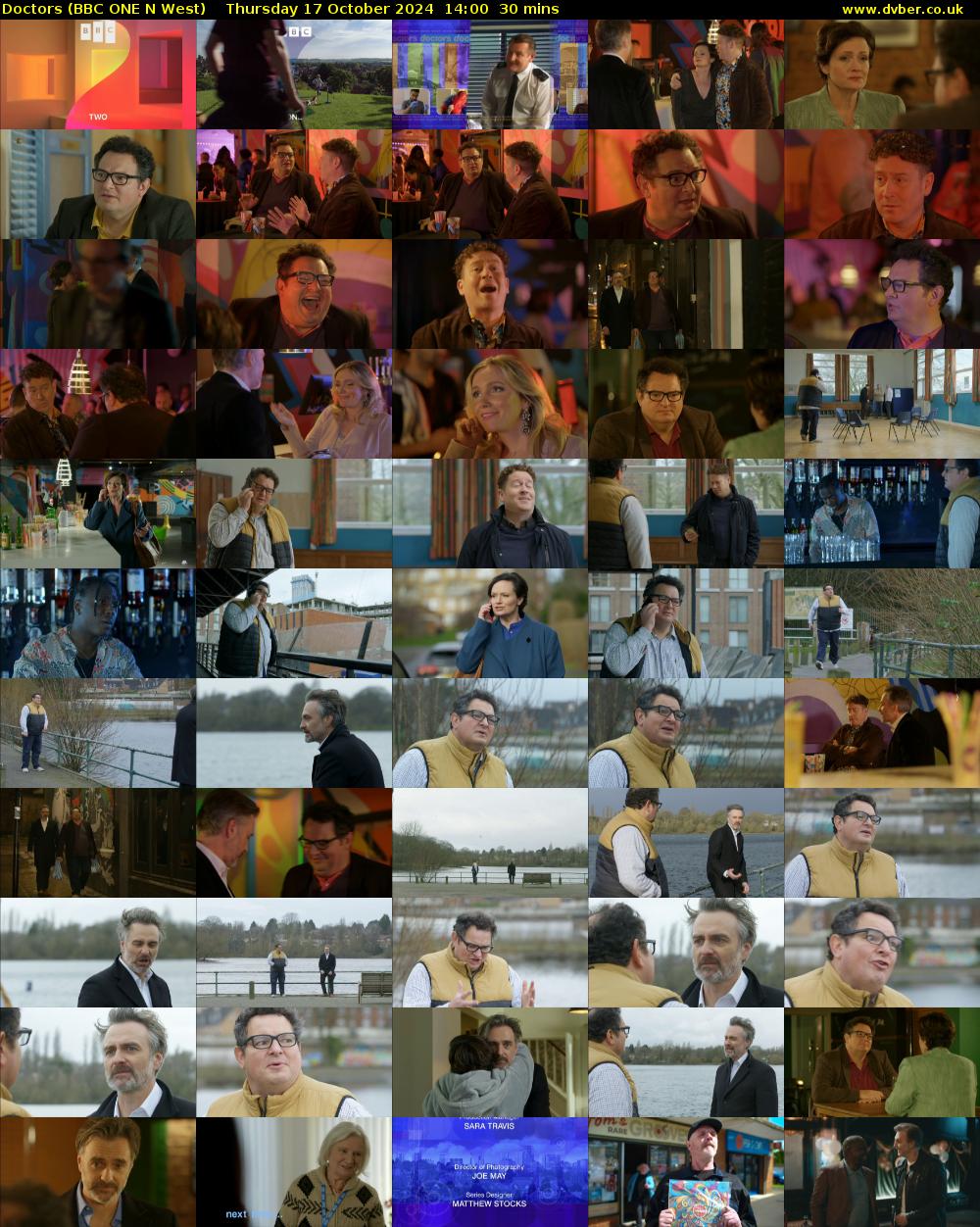 Doctors (BBC ONE N West) Thursday 17 October 2024 14:00 - 14:30