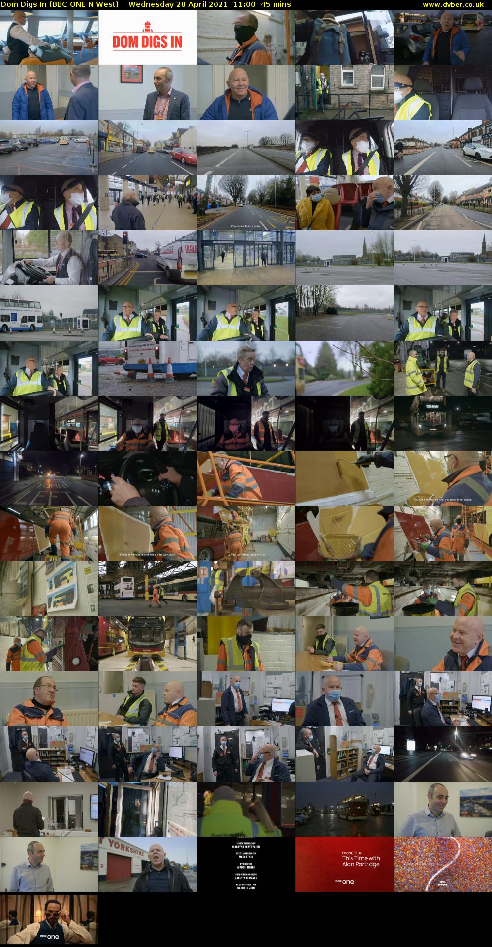 Dom Digs In (BBC ONE N West) Wednesday 28 April 2021 11:00 - 11:45