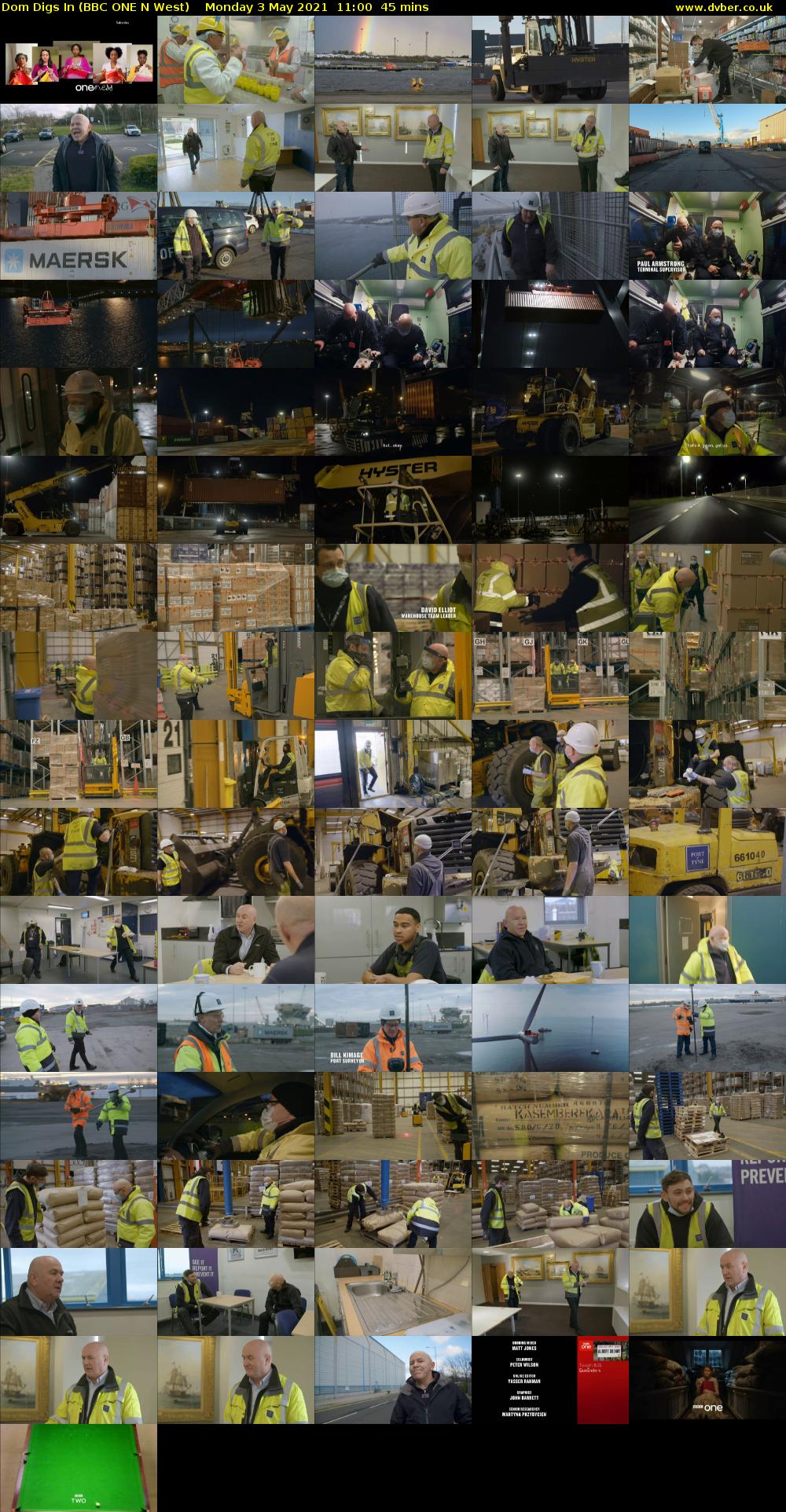 Dom Digs In (BBC ONE N West) Monday 3 May 2021 11:00 - 11:45