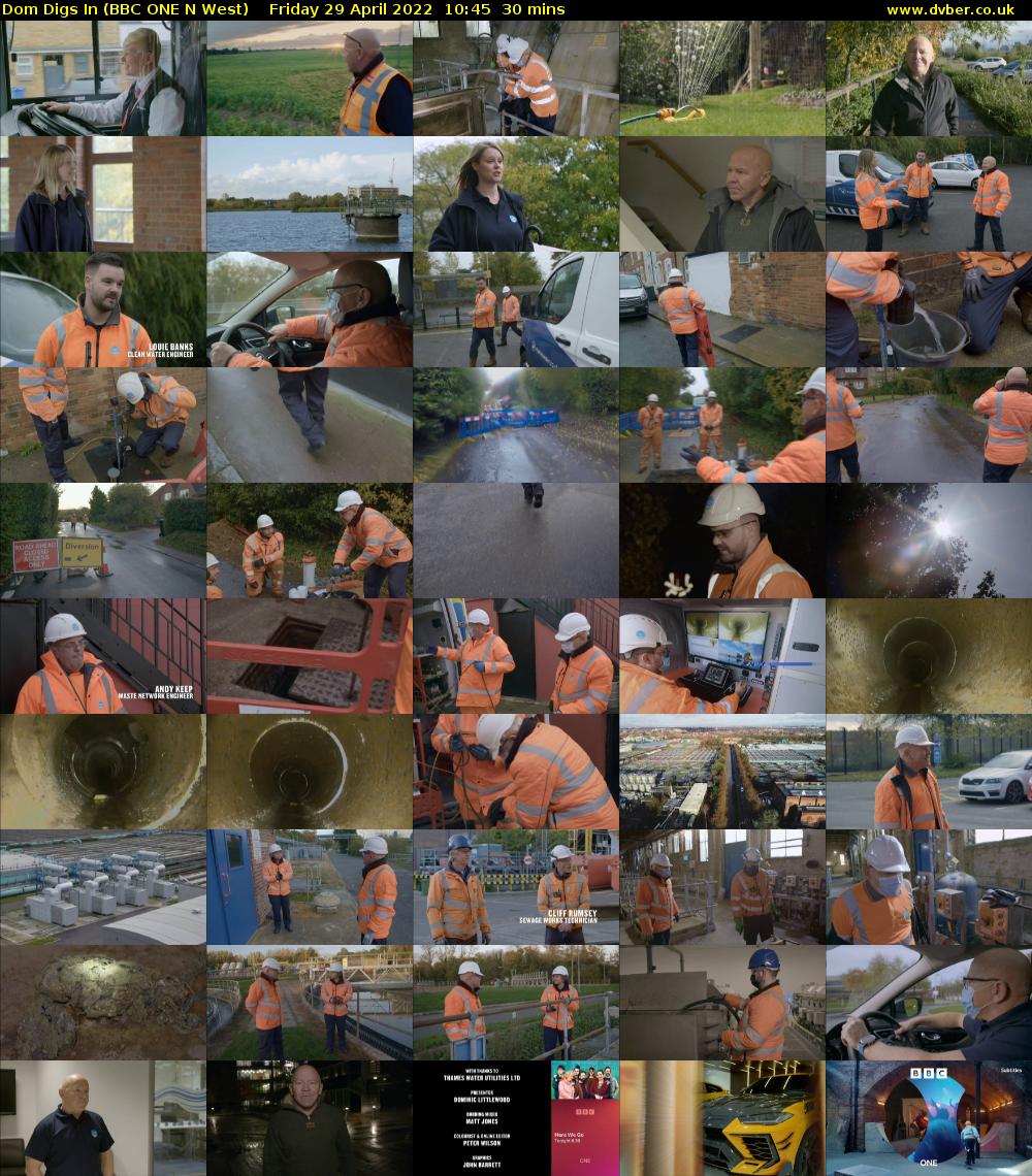 Dom Digs In (BBC ONE N West) Friday 29 April 2022 10:45 - 11:15