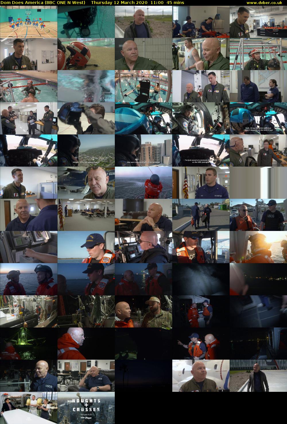 Dom Does America (BBC ONE N West) Thursday 12 March 2020 11:00 - 11:45