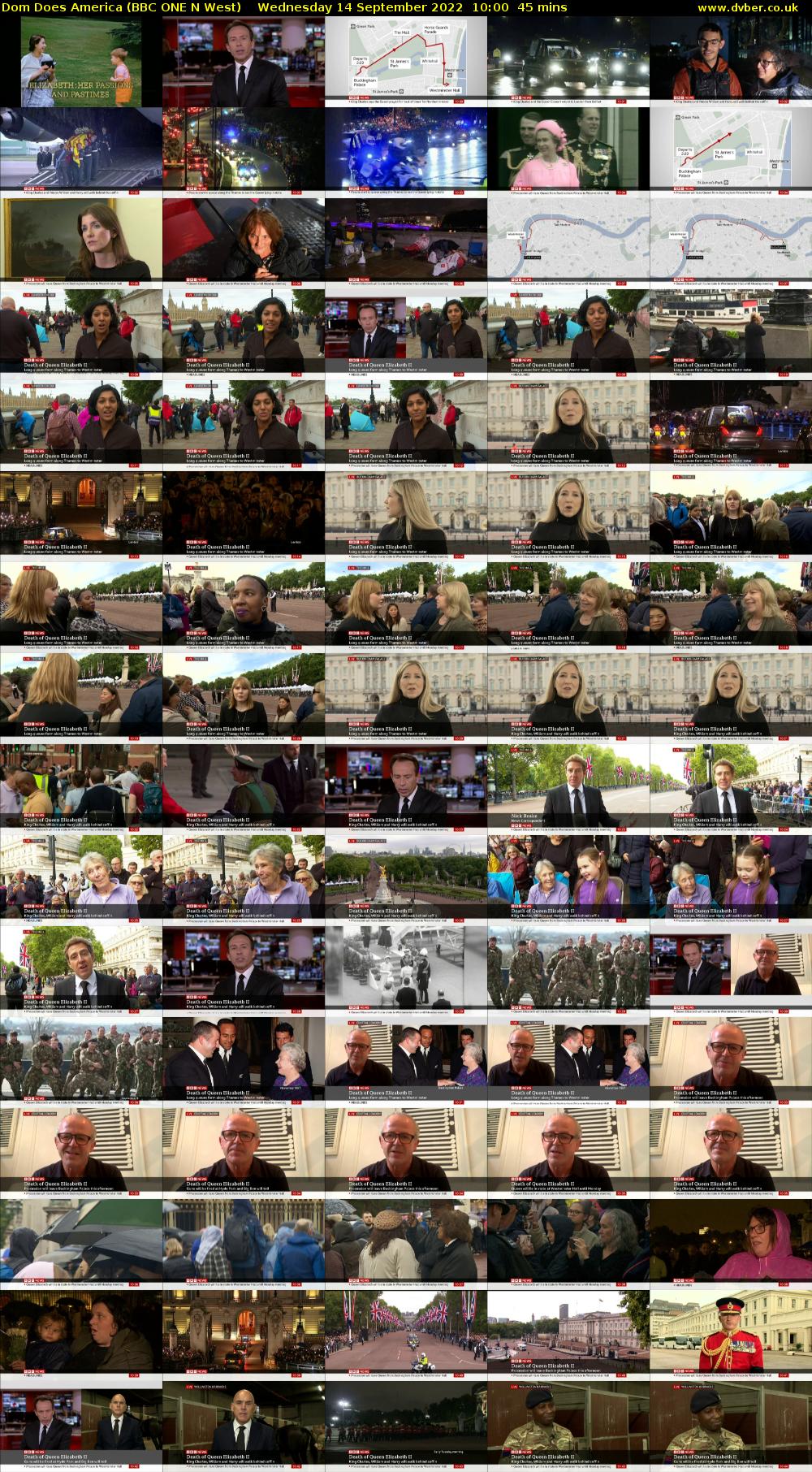 Dom Does America (BBC ONE N West) Thursday 5 October 2023 10:45 - 10:15