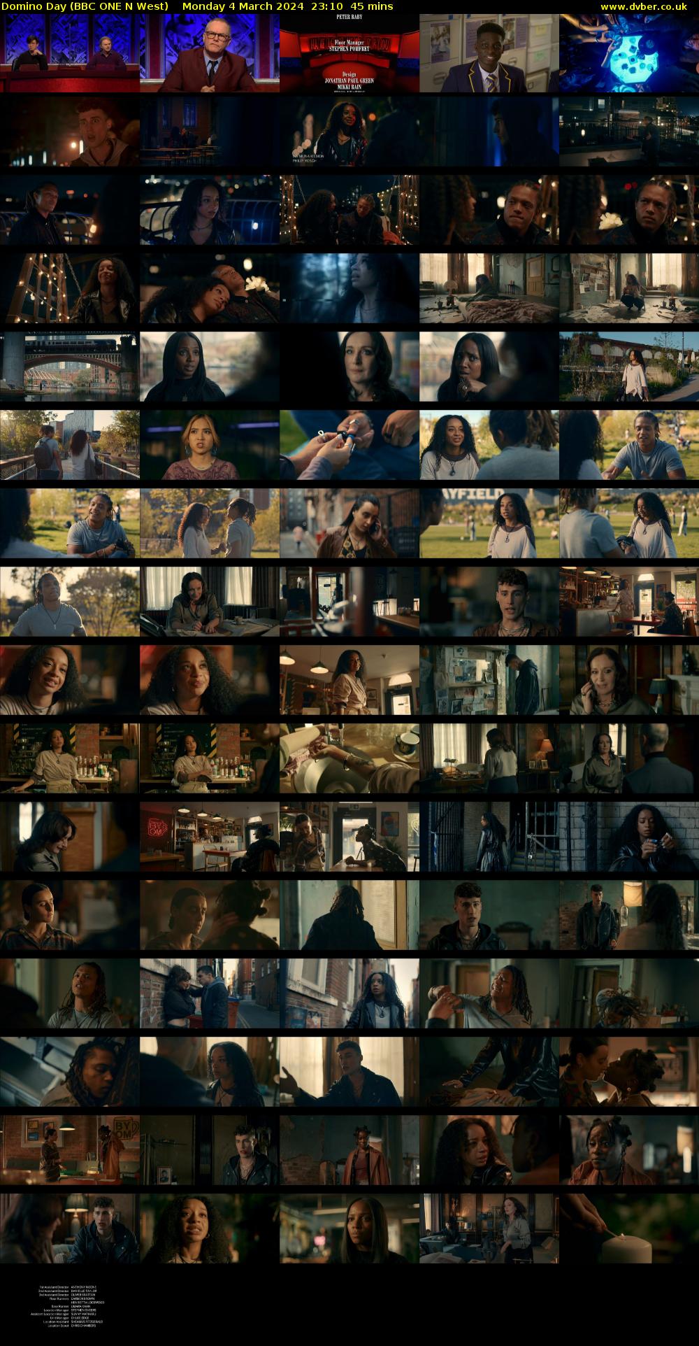 Domino Day (BBC ONE N West) Monday 4 March 2024 23:10 - 23:55