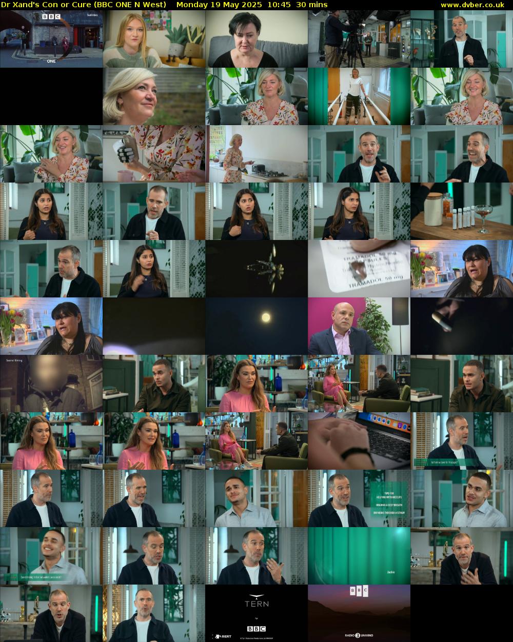Dr Xand's Con or Cure (BBC ONE N West) Monday 19 May 2025 10:45 - 11:15