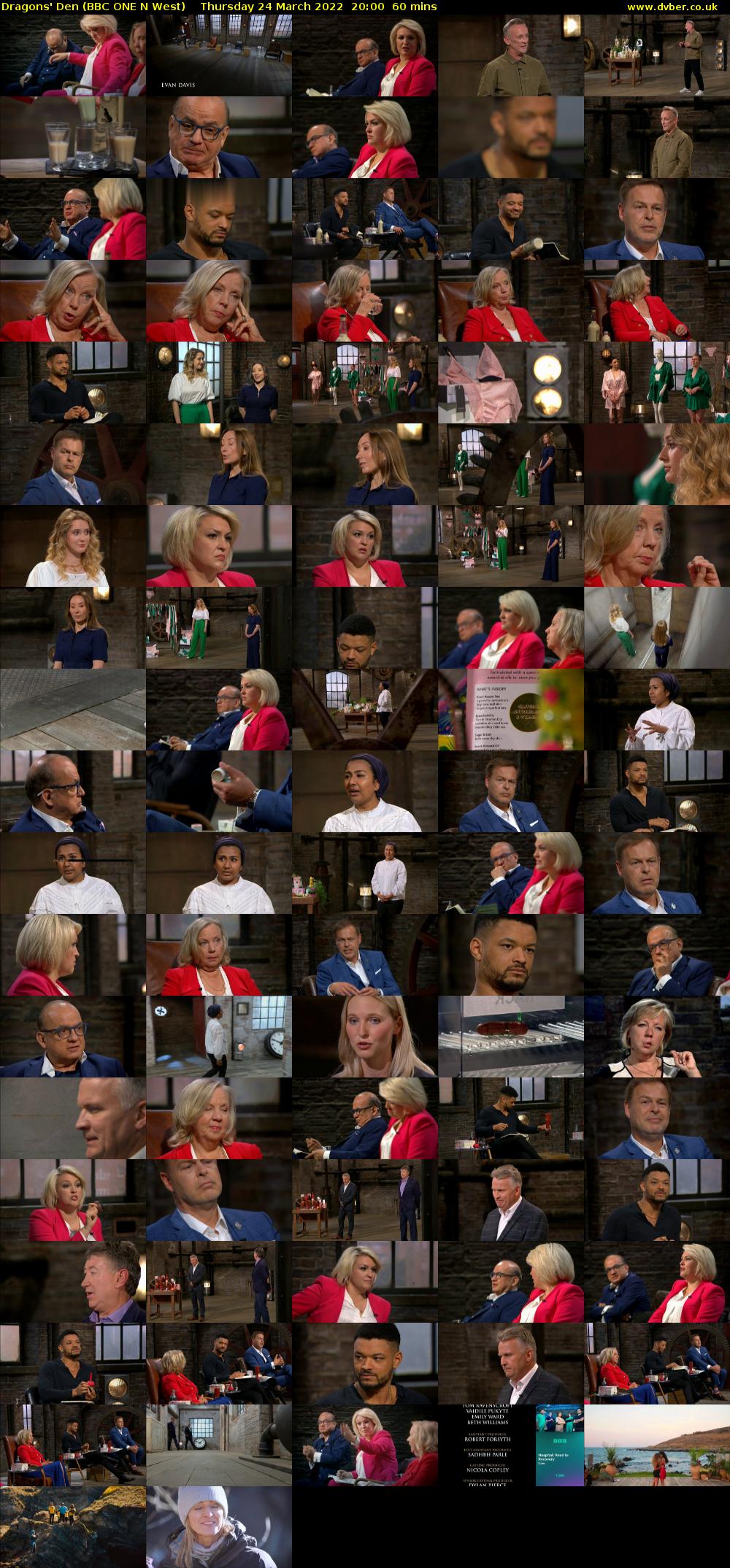 Dragons' Den (BBC ONE N West) Thursday 24 March 2022 20:00 - 21:00
