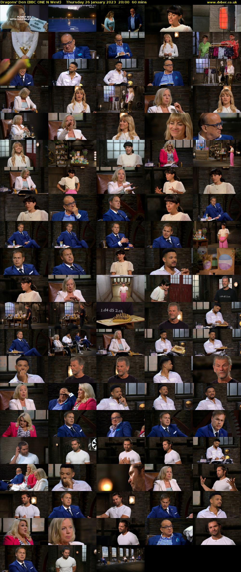 Dragons' Den (BBC ONE N West) Thursday 26 January 2023 20:00 - 21:00