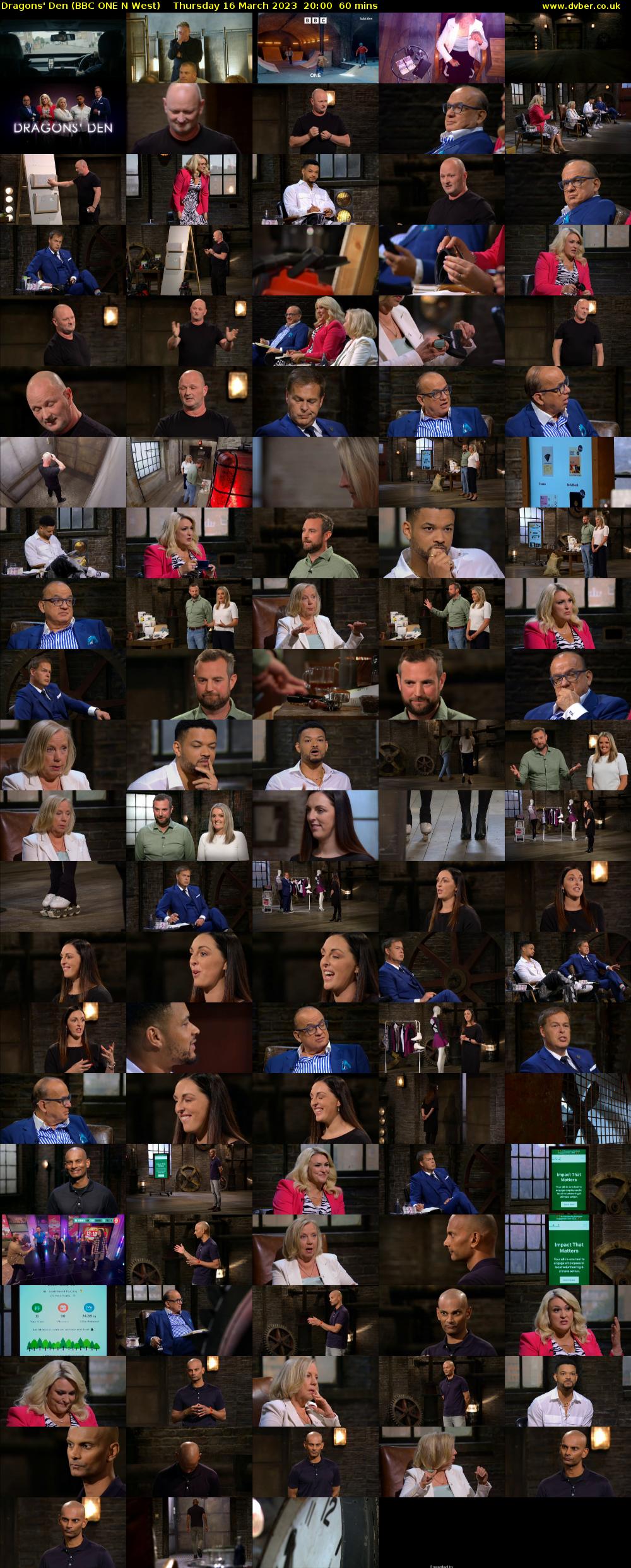 Dragons' Den (BBC ONE N West) Thursday 16 March 2023 20:00 - 21:00