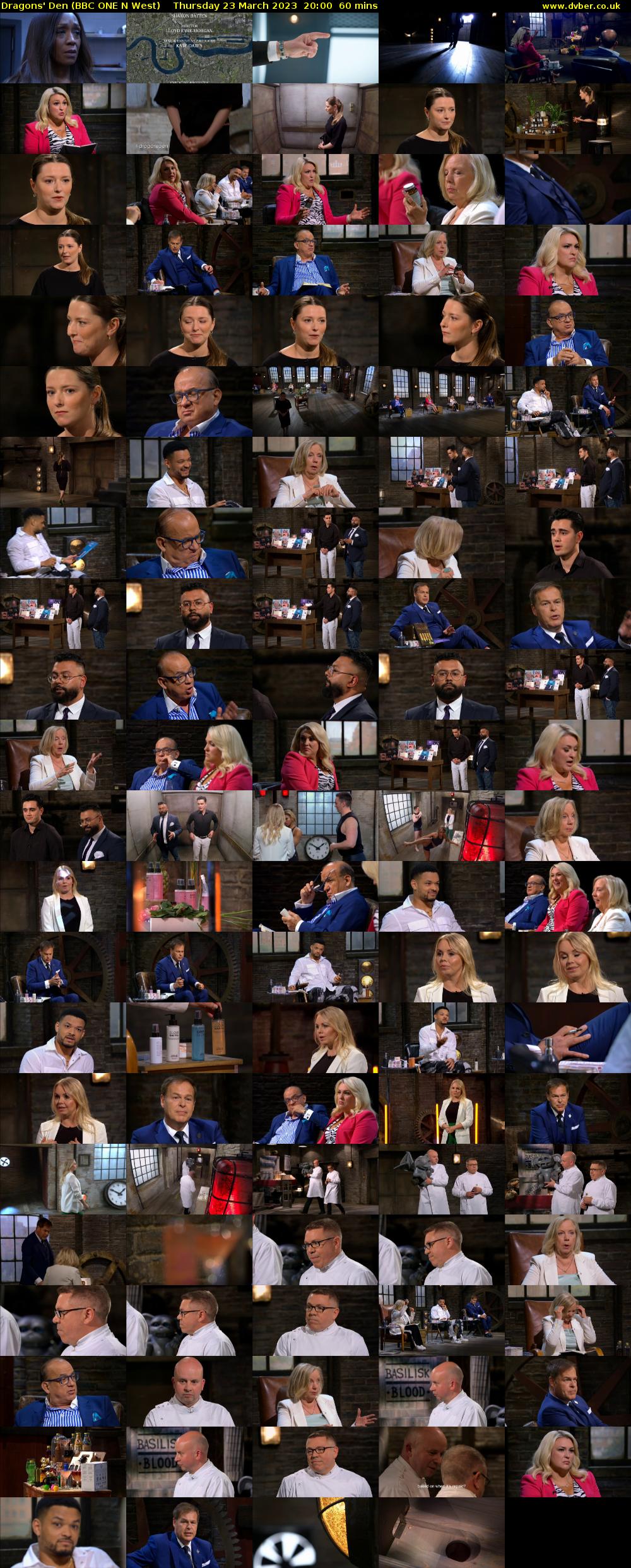 Dragons' Den (BBC ONE N West) Thursday 23 March 2023 20:00 - 21:00
