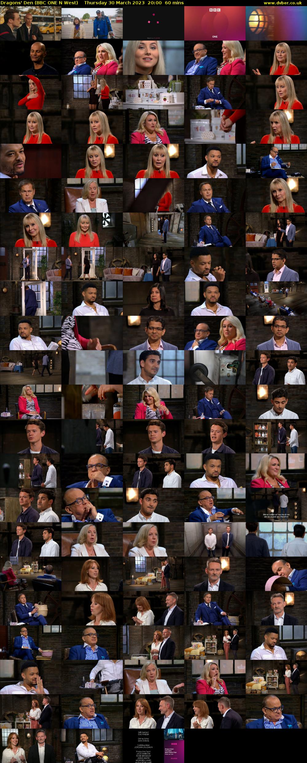 Dragons' Den (BBC ONE N West) Thursday 30 March 2023 20:00 - 21:00
