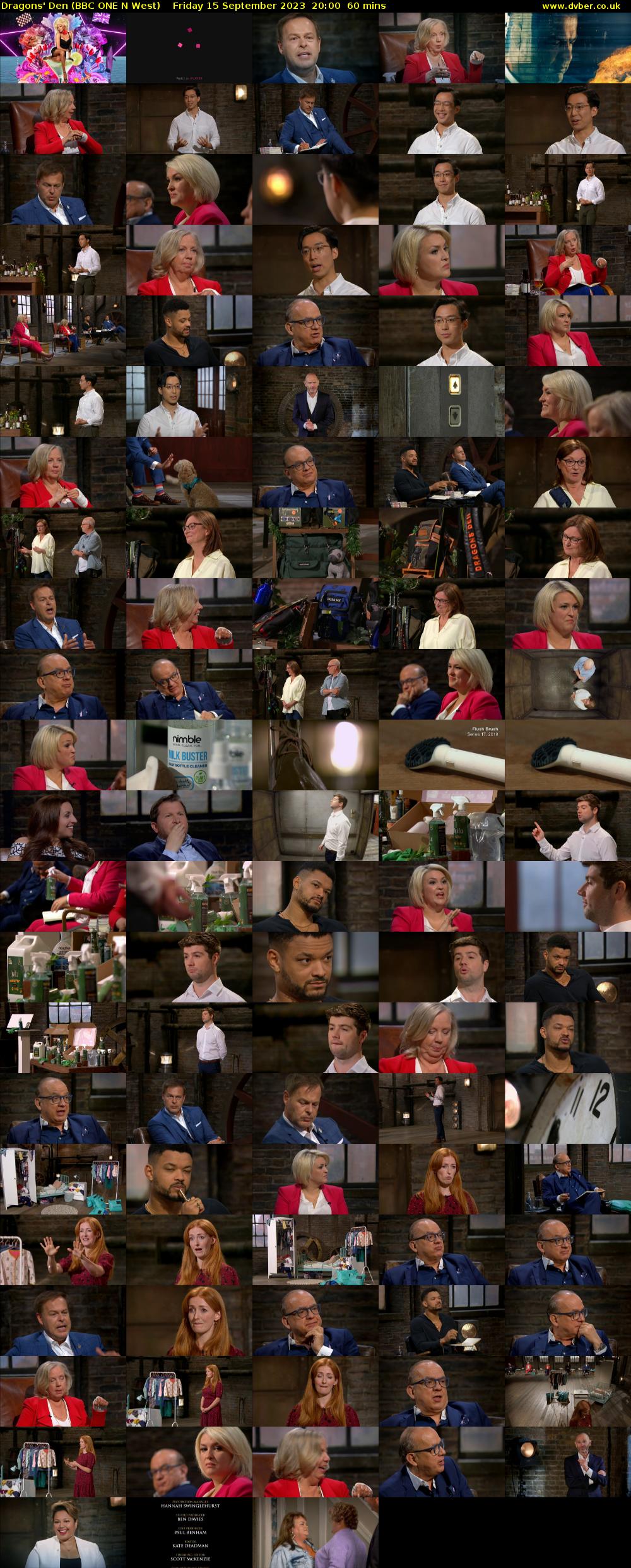 Dragons' Den (BBC ONE N West) Friday 15 September 2023 20:00 - 21:00
