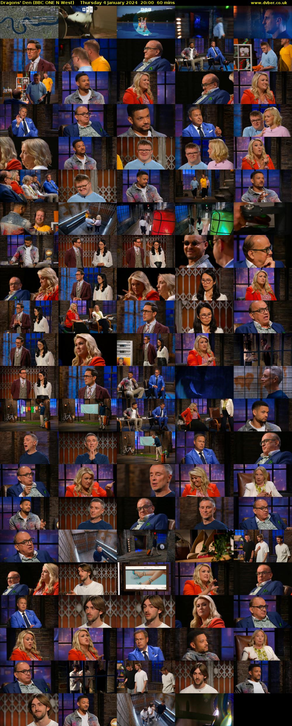 Dragons' Den (BBC ONE N West) Thursday 4 January 2024 20:00 - 21:00