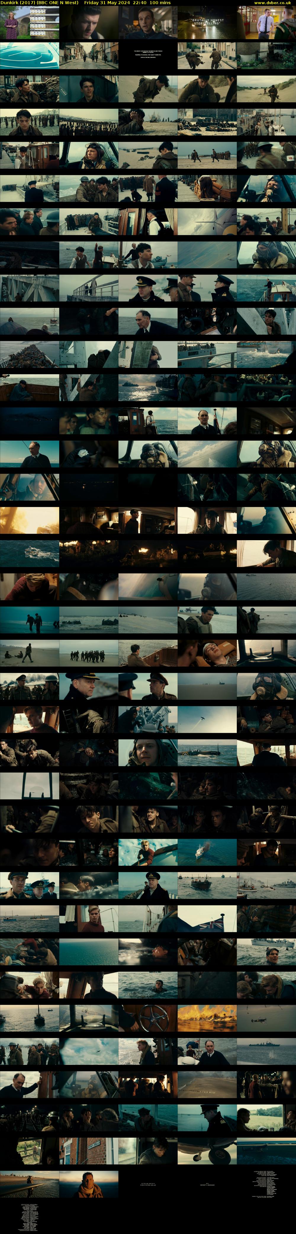 Dunkirk (2017) (BBC ONE N West) Friday 31 May 2024 22:40 - 00:20