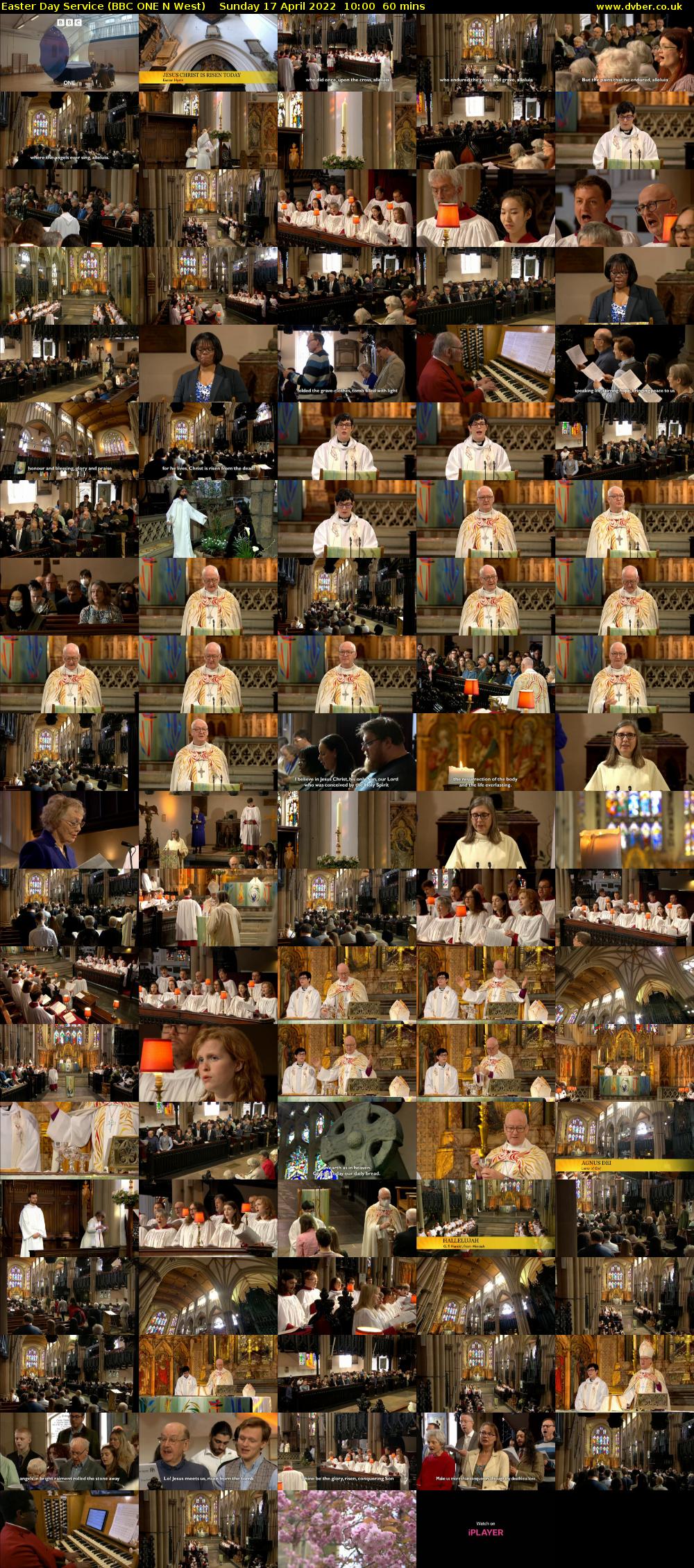 Easter Day Service (BBC ONE N West) Sunday 17 April 2022 10:00 - 11:00