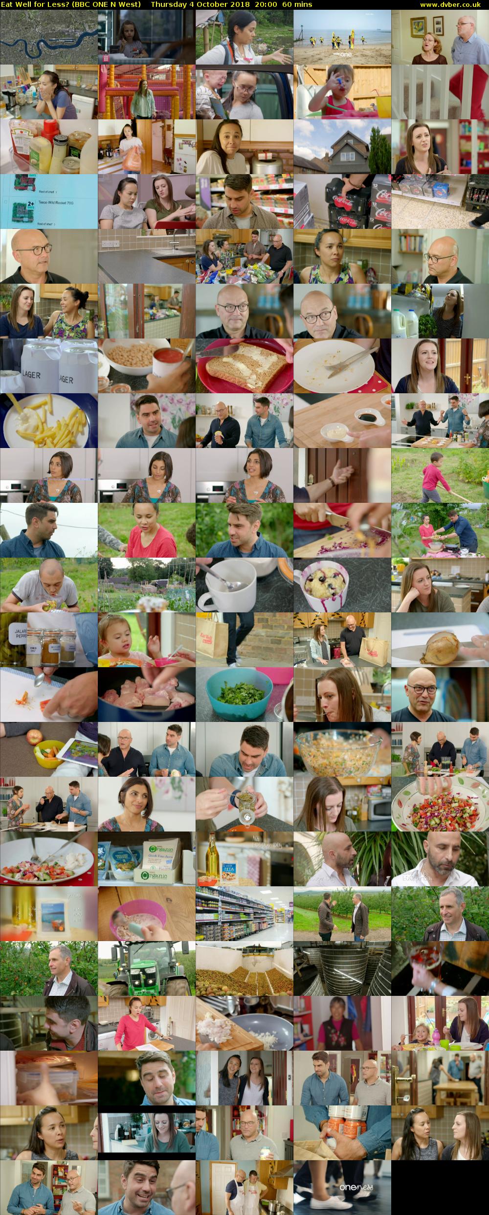 Eat Well for Less? (BBC ONE N West) Thursday 4 October 2018 20:00 - 21:00