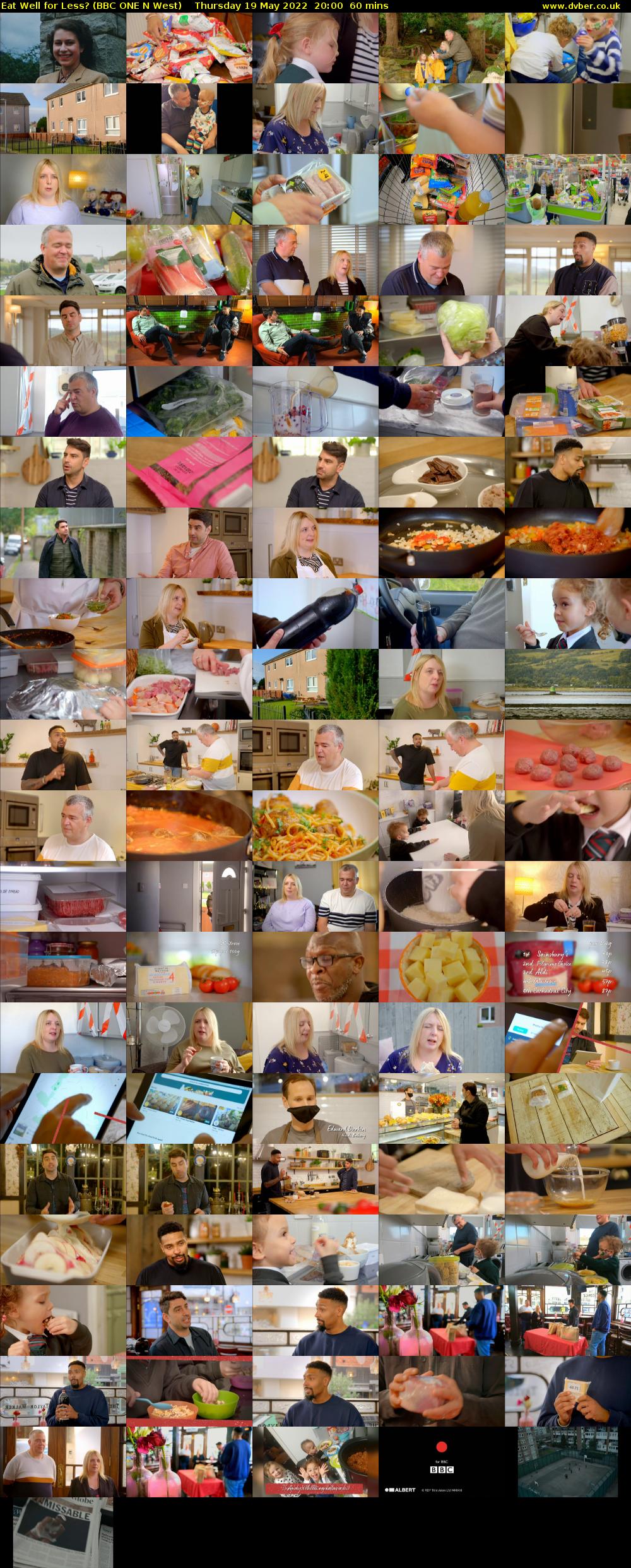 Eat Well for Less? (BBC ONE N West) Thursday 19 May 2022 20:00 - 21:00