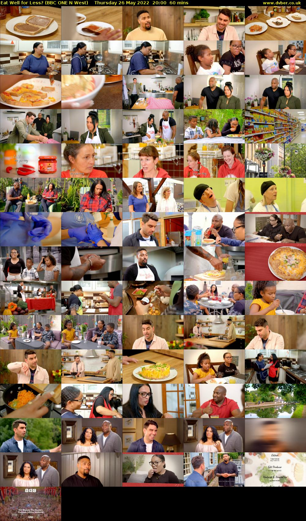 Eat Well for Less? (BBC ONE N West) Thursday 26 May 2022 20:00 - 21:00