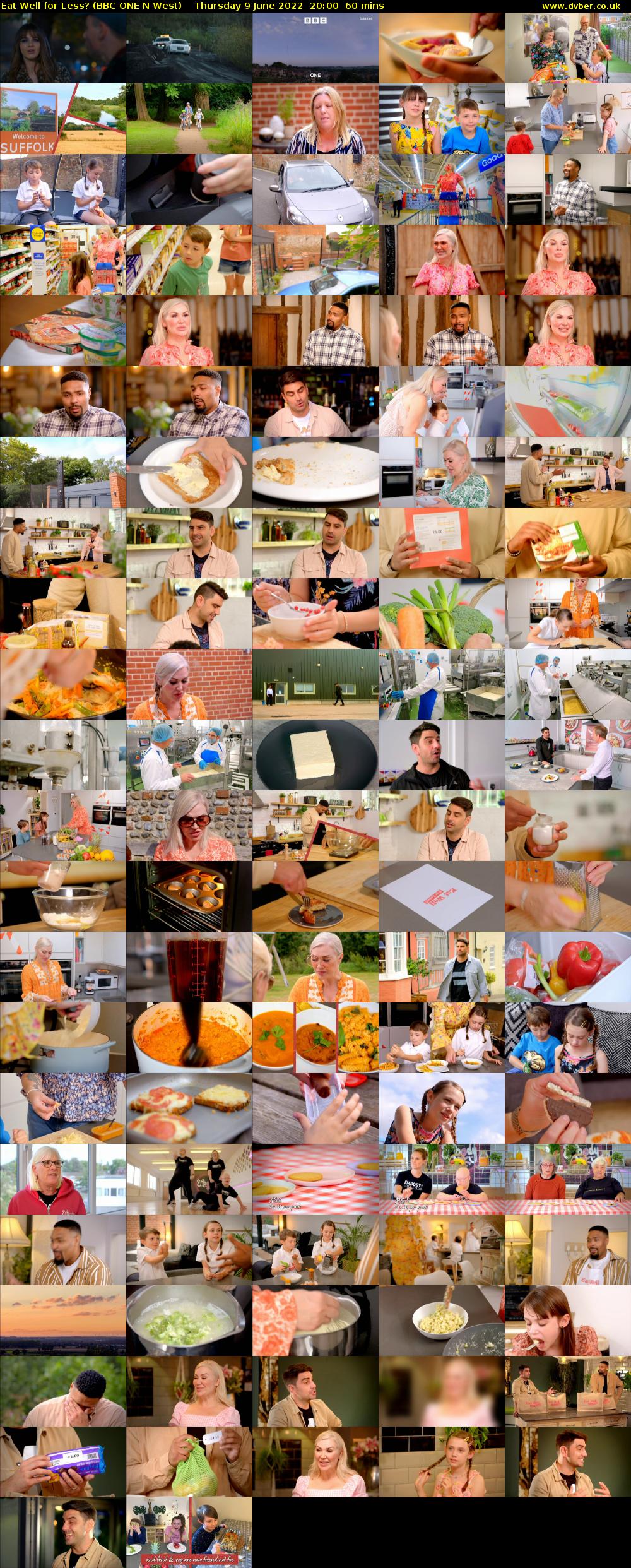 Eat Well for Less? (BBC ONE N West) Thursday 9 June 2022 20:00 - 21:00