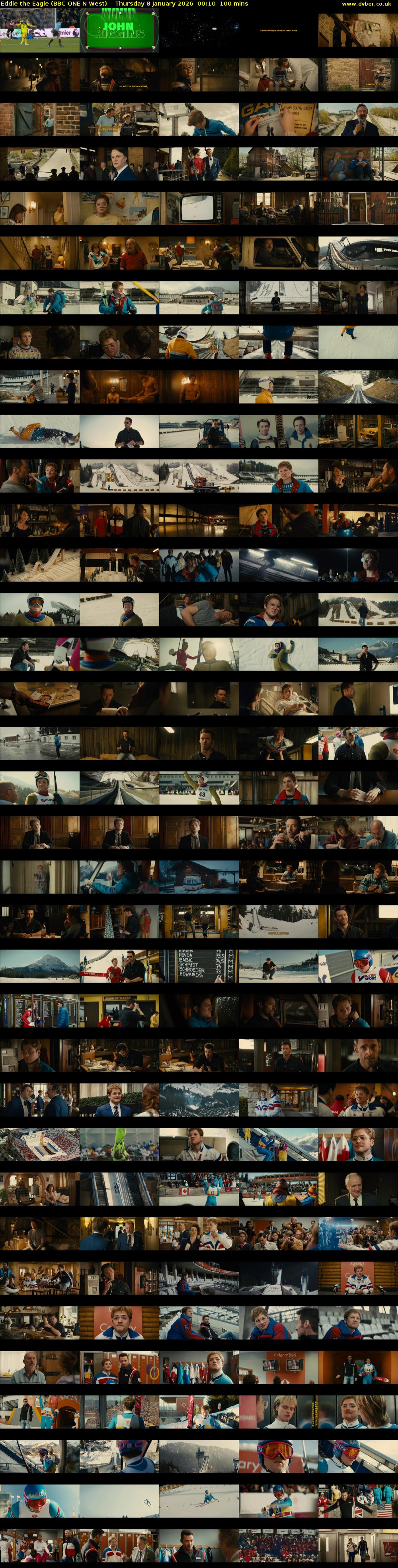 Eddie the Eagle (BBC ONE N West) Thursday 8 January 2026 00:10 - 01:50