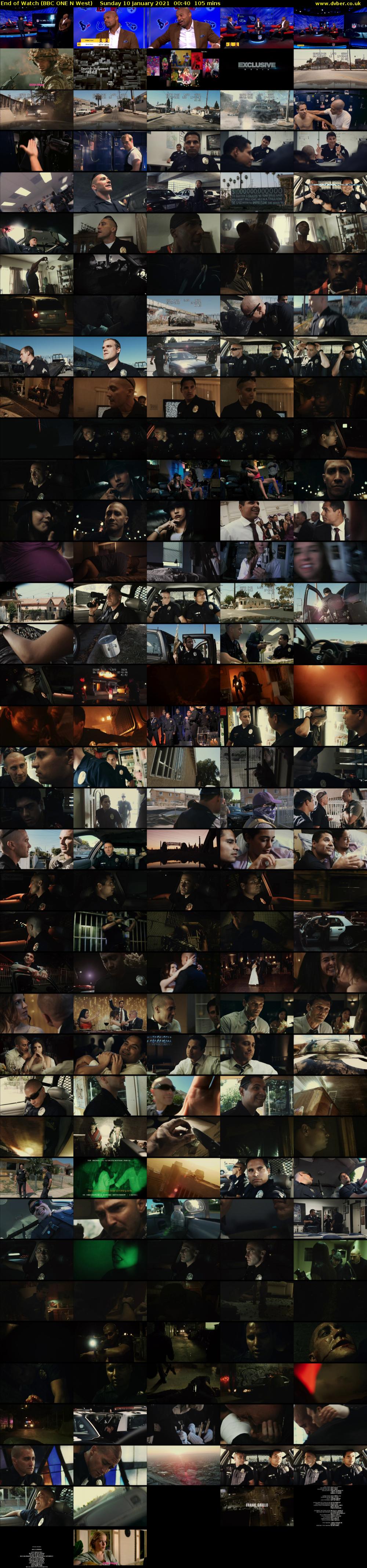 End of Watch (BBC ONE N West) Sunday 10 January 2021 00:40 - 02:25
