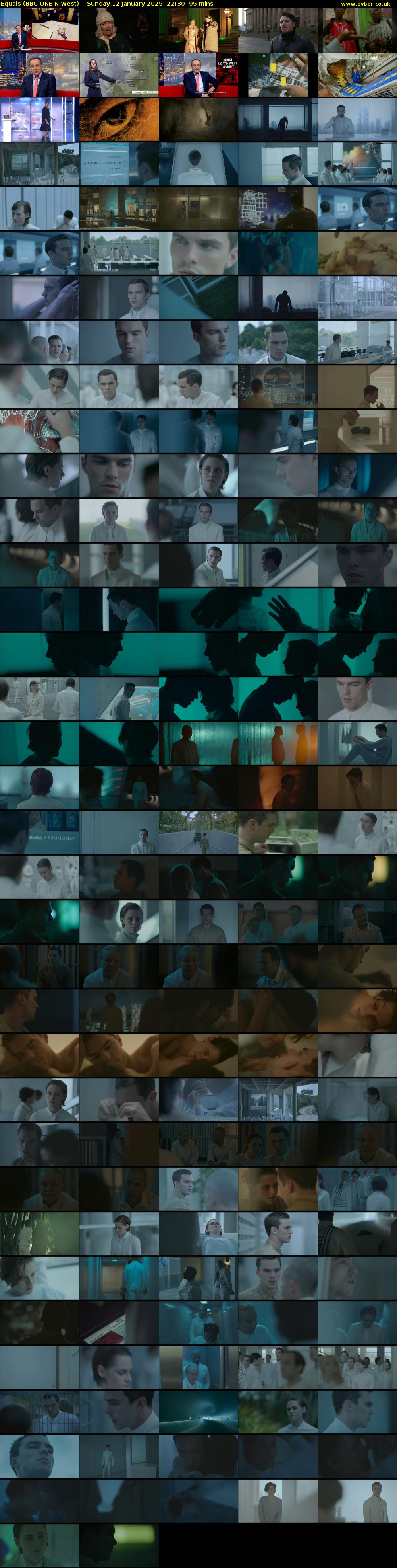 Equals (BBC ONE N West) Sunday 12 January 2025 22:30 - 00:05