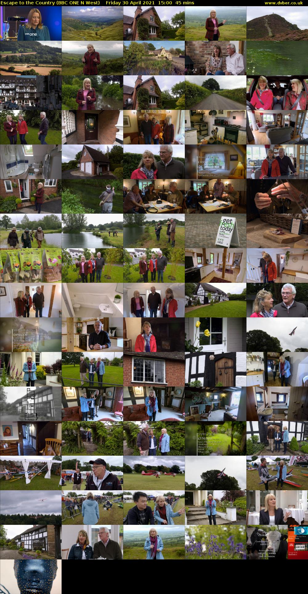 Escape to the Country (BBC ONE N West) Friday 30 April 2021 15:00 - 15:45