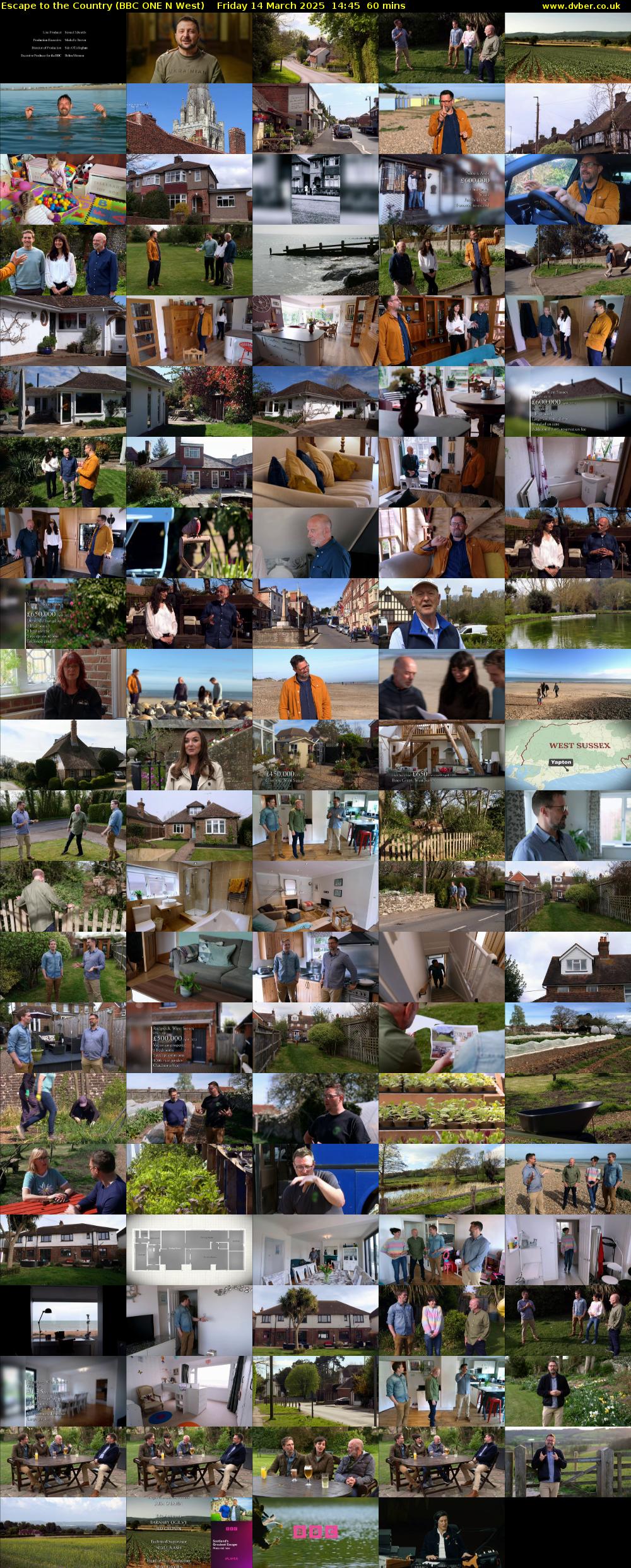 Escape to the Country (BBC ONE N West) Friday 14 March 2025 14:45 - 15:45