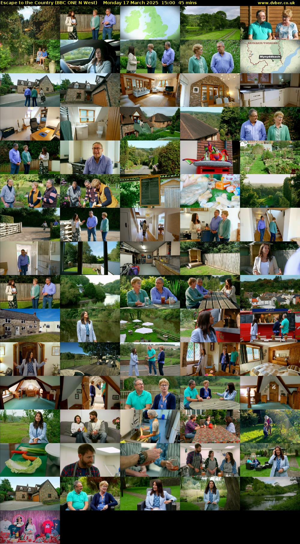 Escape to the Country (BBC ONE N West) Monday 17 March 2025 15:00 - 15:45