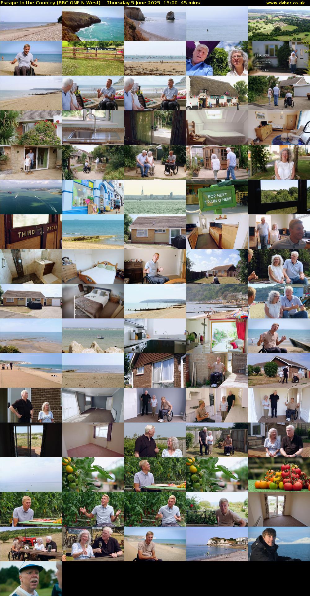 Escape to the Country (BBC ONE N West) Thursday 5 June 2025 15:00 - 15:45