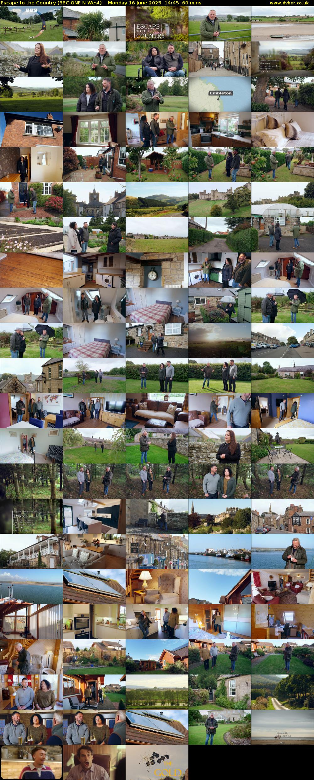 Escape to the Country (BBC ONE N West) Monday 16 June 2025 14:45 - 15:45