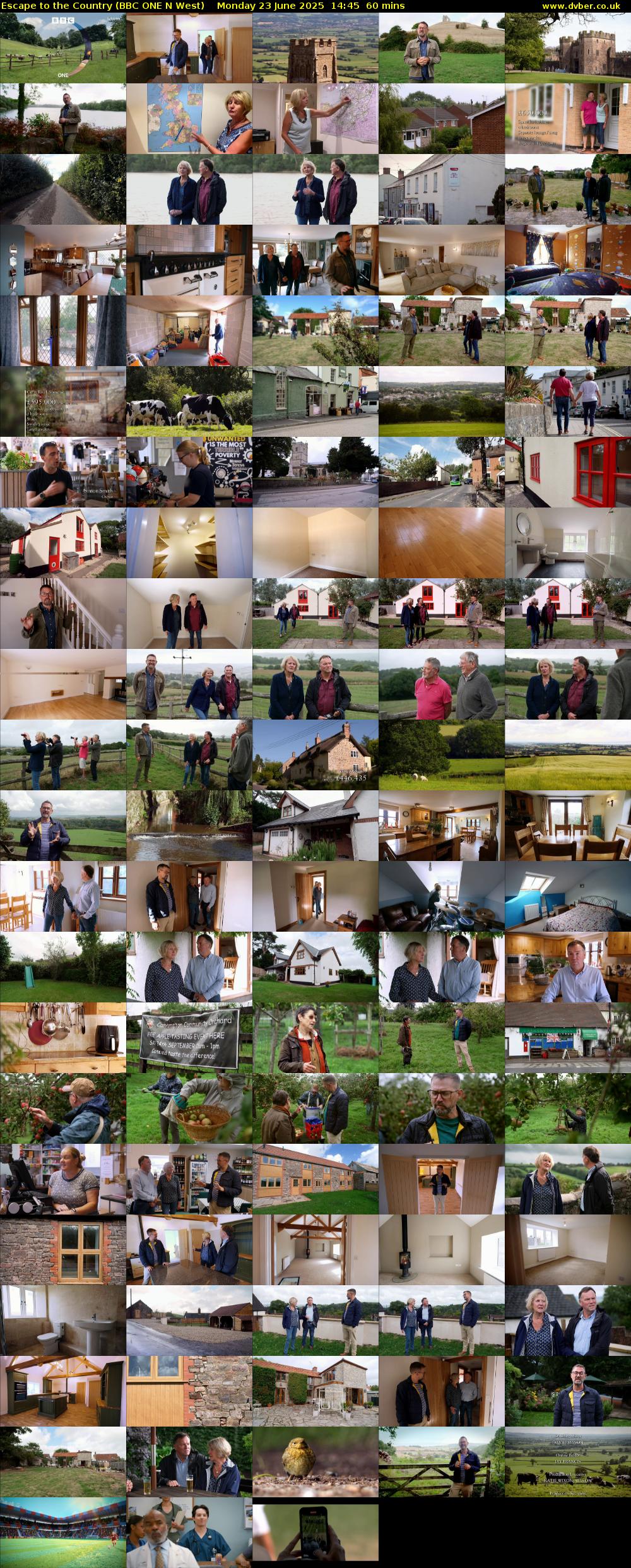 Escape to the Country (BBC ONE N West) Monday 23 June 2025 14:45 - 15:45