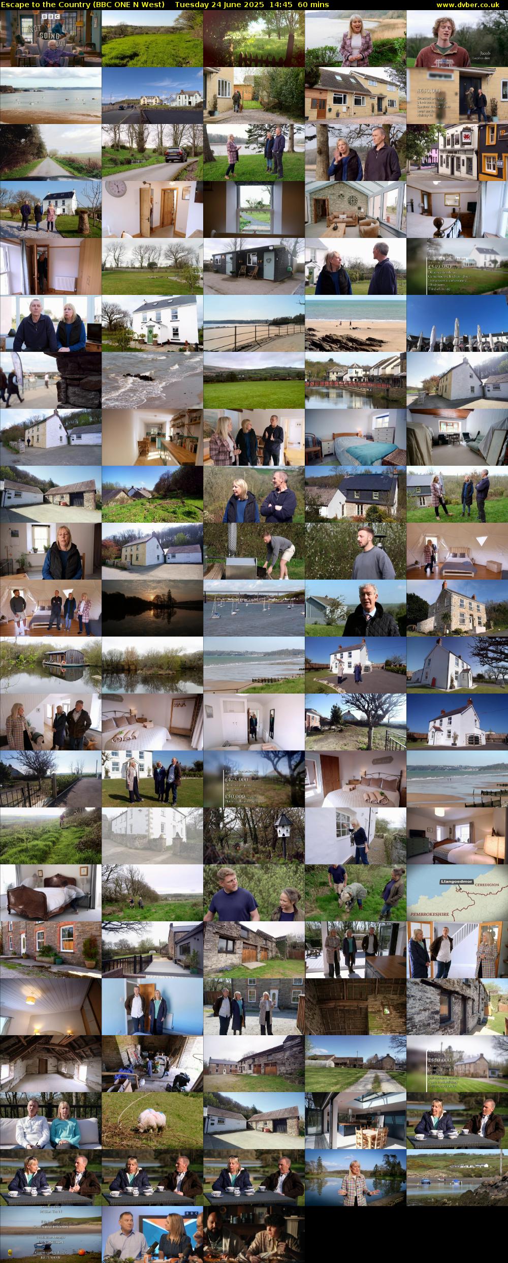 Escape to the Country (BBC ONE N West) Tuesday 24 June 2025 14:45 - 15:45