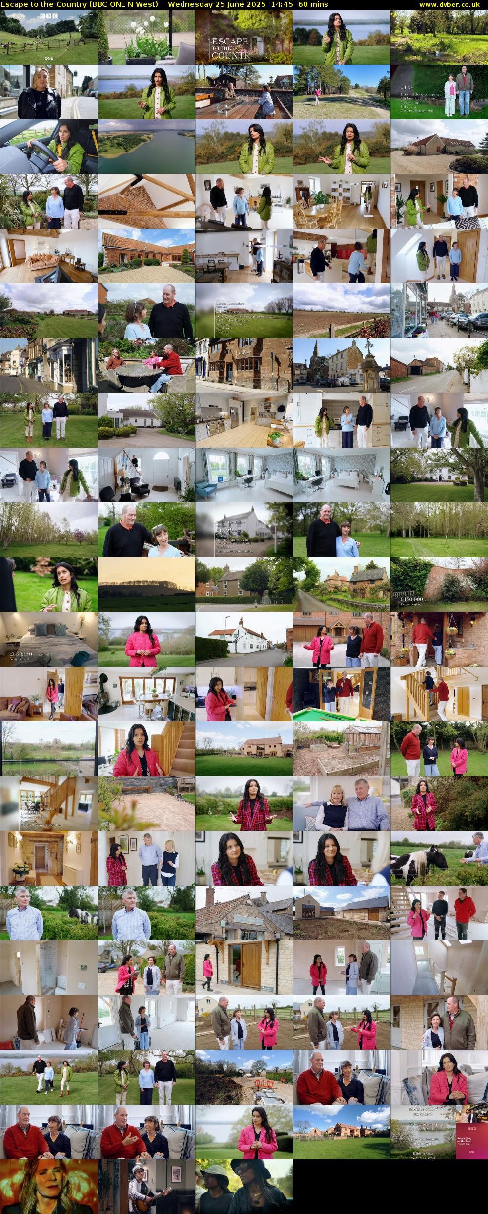 Escape to the Country (BBC ONE N West) Wednesday 25 June 2025 14:45 - 15:45