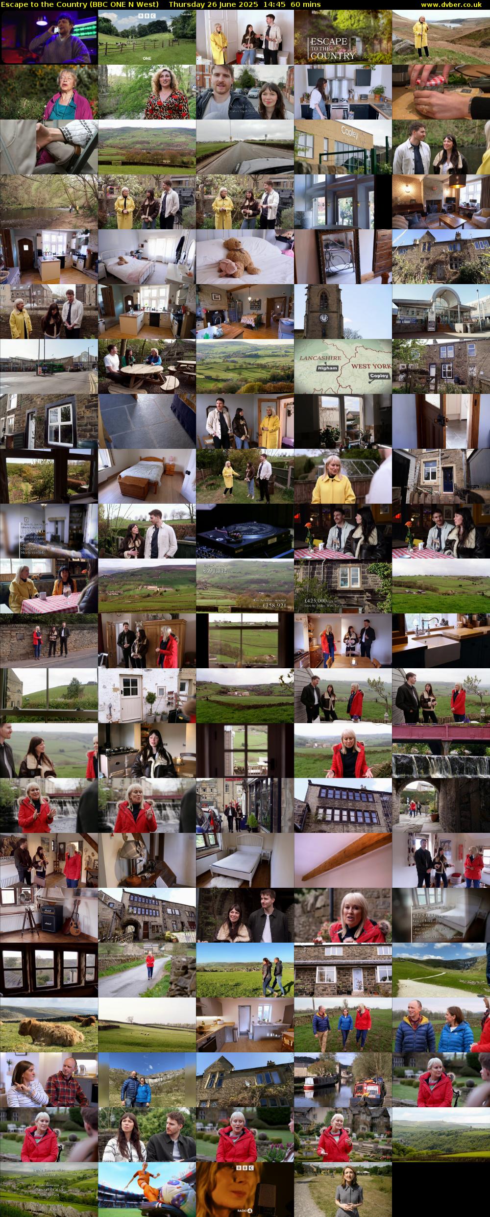 Escape to the Country (BBC ONE N West) Thursday 26 June 2025 14:45 - 15:45