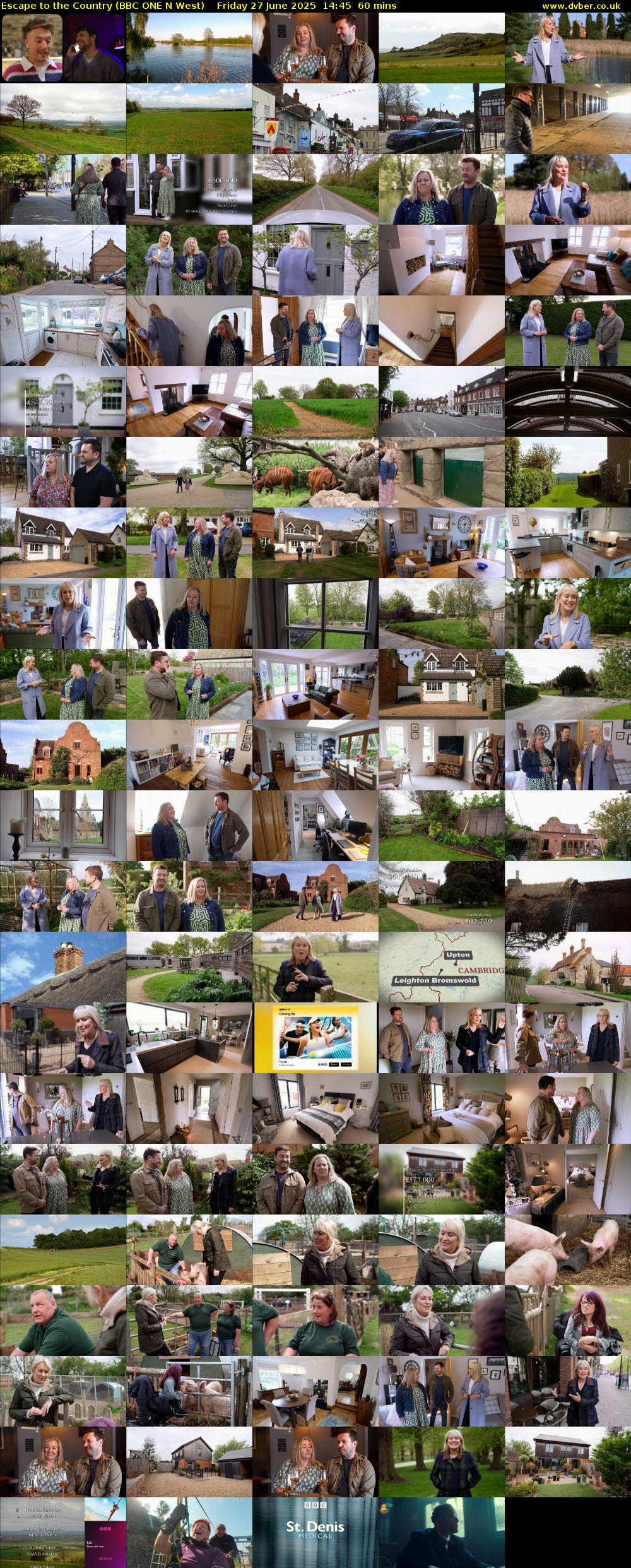 Escape to the Country (BBC ONE N West) Friday 27 June 2025 14:45 - 15:45