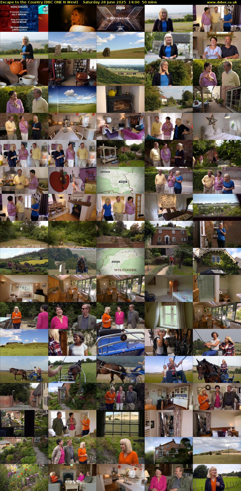 Escape to the Country (BBC ONE N West) Saturday 28 June 2025 14:00 - 14:50